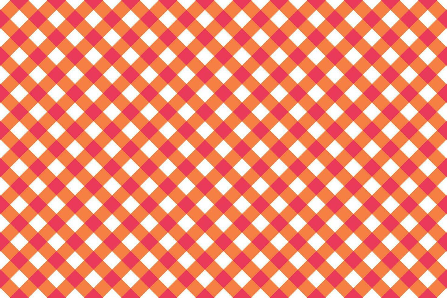 Gingham plaid fabric pattern. Texture background vector. vector