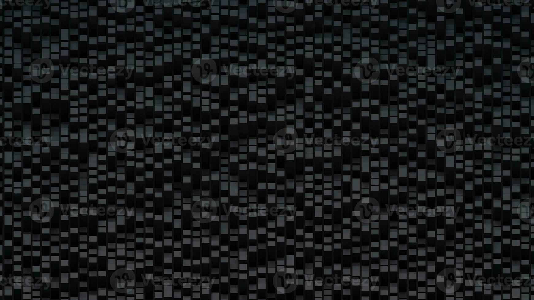 Abstract background with black cubes. 3d rendering, 3d illustration photo