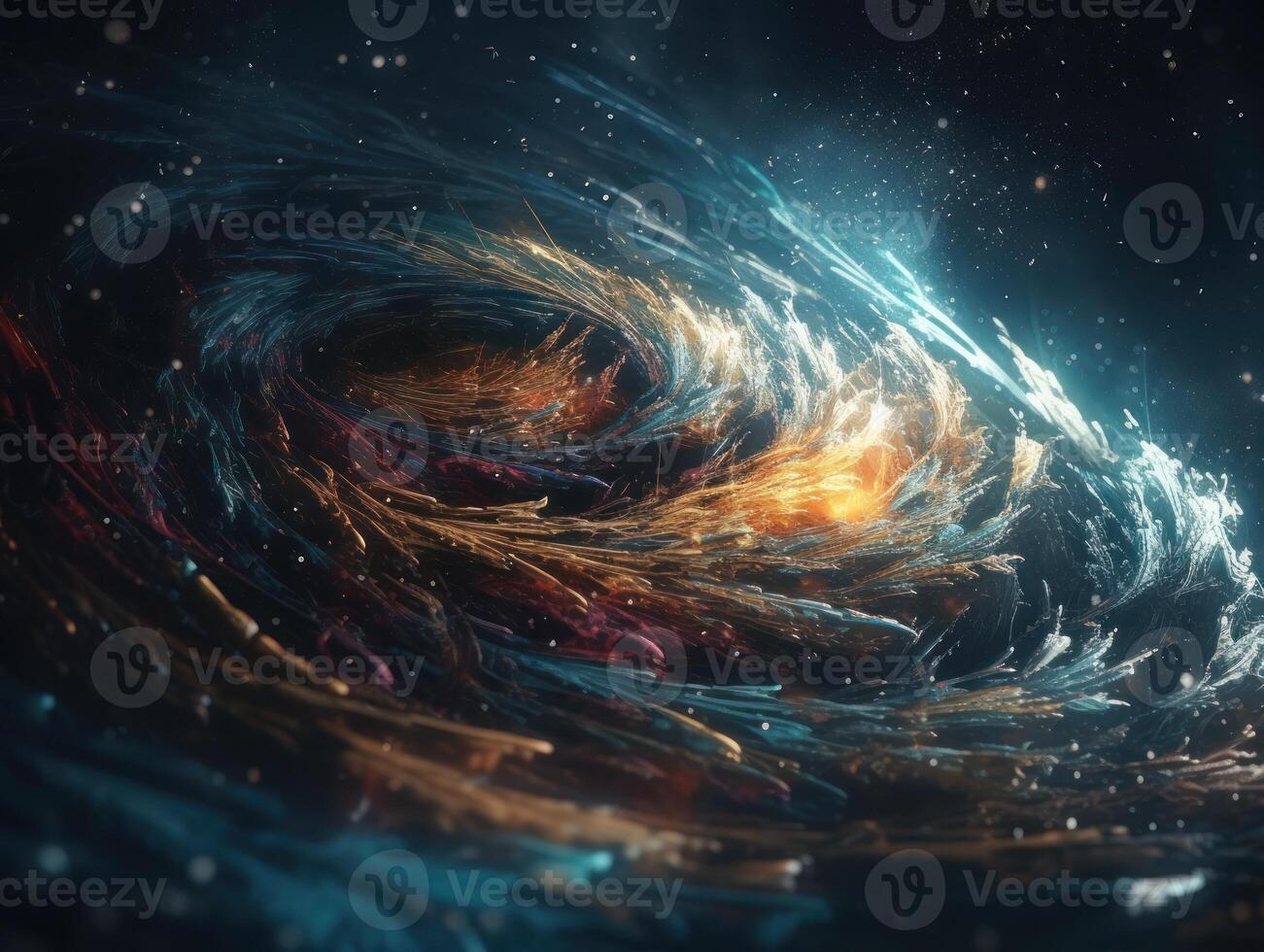 Abstract fractal. Fractal art background for creative design. Decoration for wallpaper, desktop, poster, cover booklet. Created with technology photo
