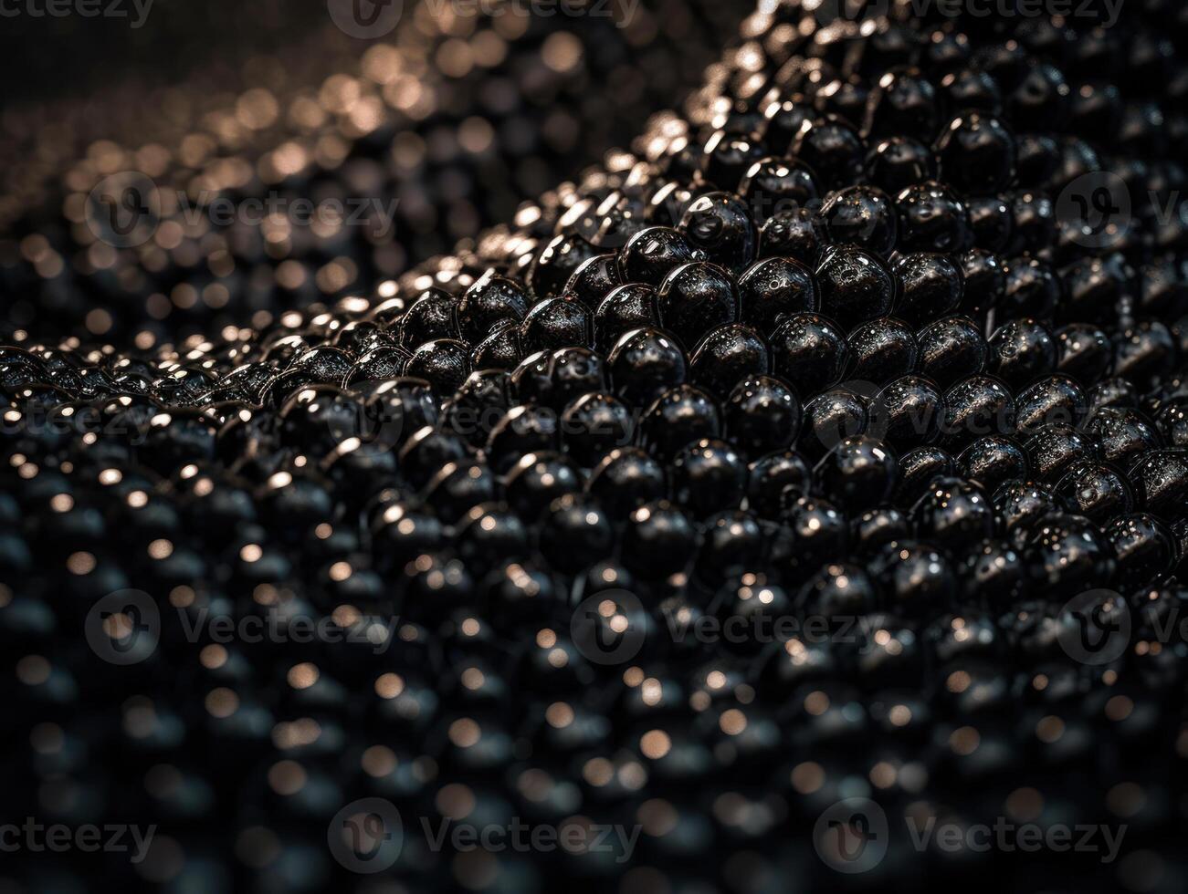Futuristic abstract spheres geometric background created with technology photo