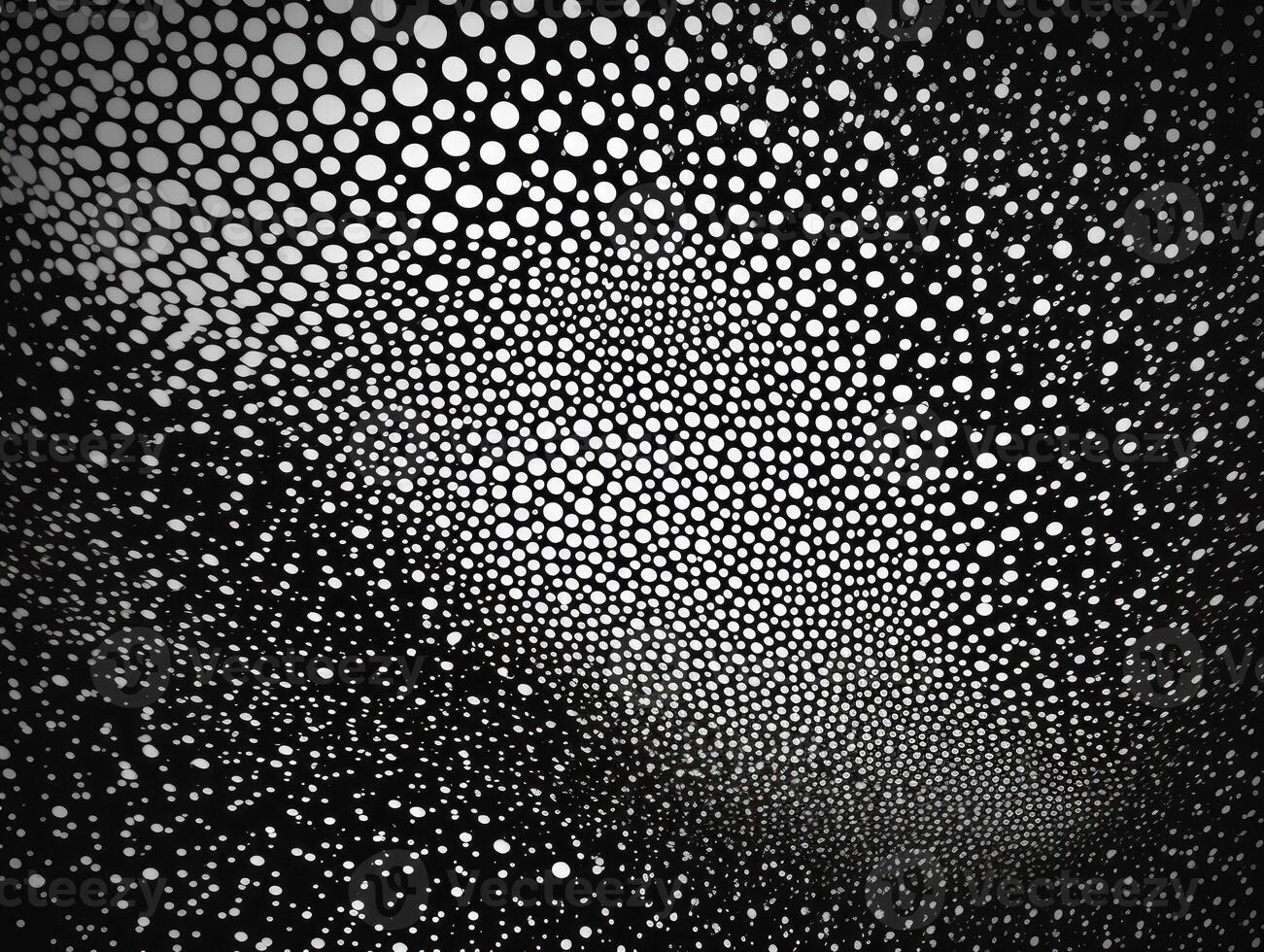 Abstract black and white grunge background texture with some spots on it created with technology. photo