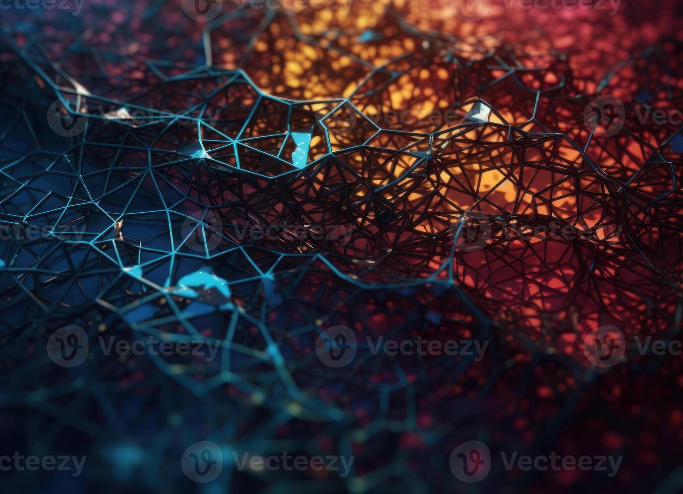 Colorful abstract background An abstract image featuring organic shapes and lines that intersect and overlap created with technology. photo