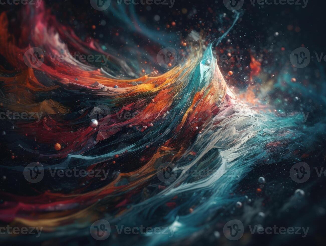 Abstract fractal. Fractal art background for creative design. Decoration for wallpaper, desktop, poster, cover booklet. Created with technology photo