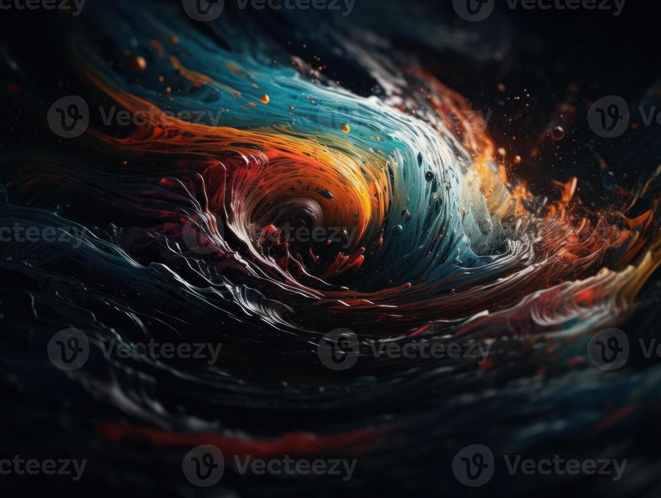 Abstract fractal. Fractal art background for creative design. Decoration for wallpaper, desktop, poster, cover booklet. Created with technology photo