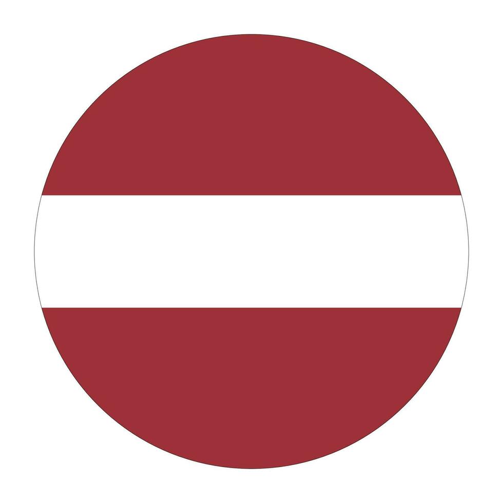 Flag of Latvia. Latvia flag in design shape vector