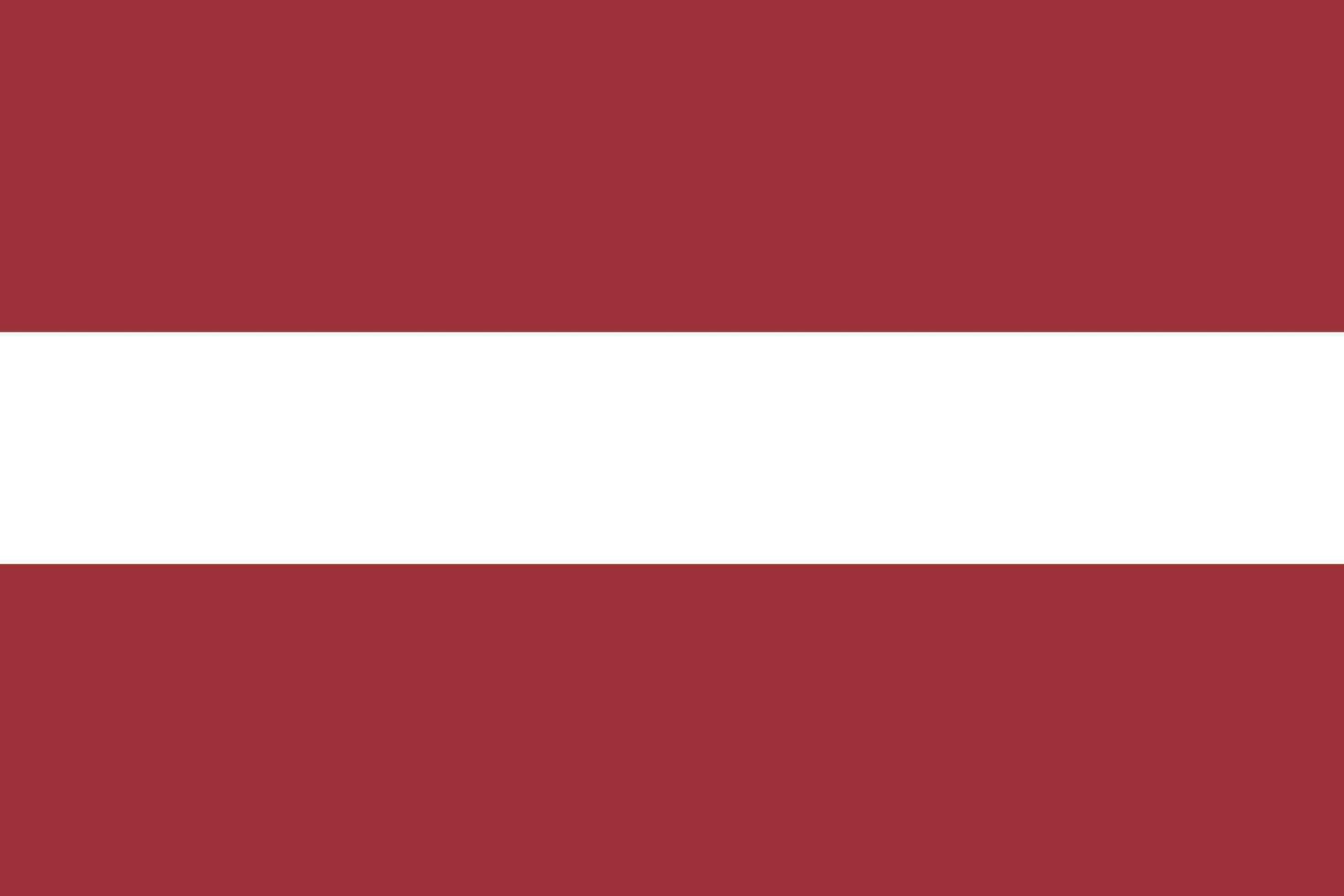 Flag of Latvia. Latvia flag in design shape vector