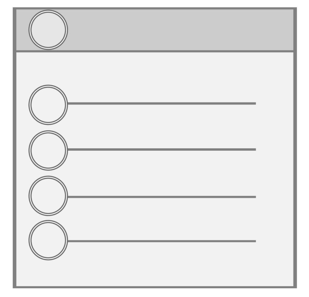 Flat search string for banner plan,calendar design. Computer interface. Vector illustration. Stock image.