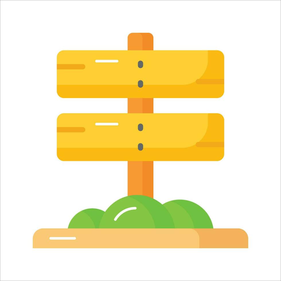 Grab this creatively designed vector of signpost in editable style, ready to use icon