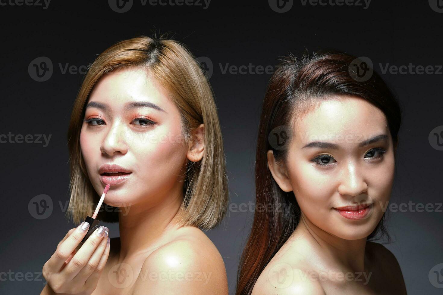 South east Asian beautiful young lady fashion makeup cosmetic photo