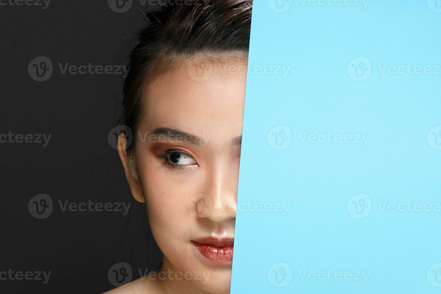 South east Asian beautiful young lady fashion makeup cosmetic photo
