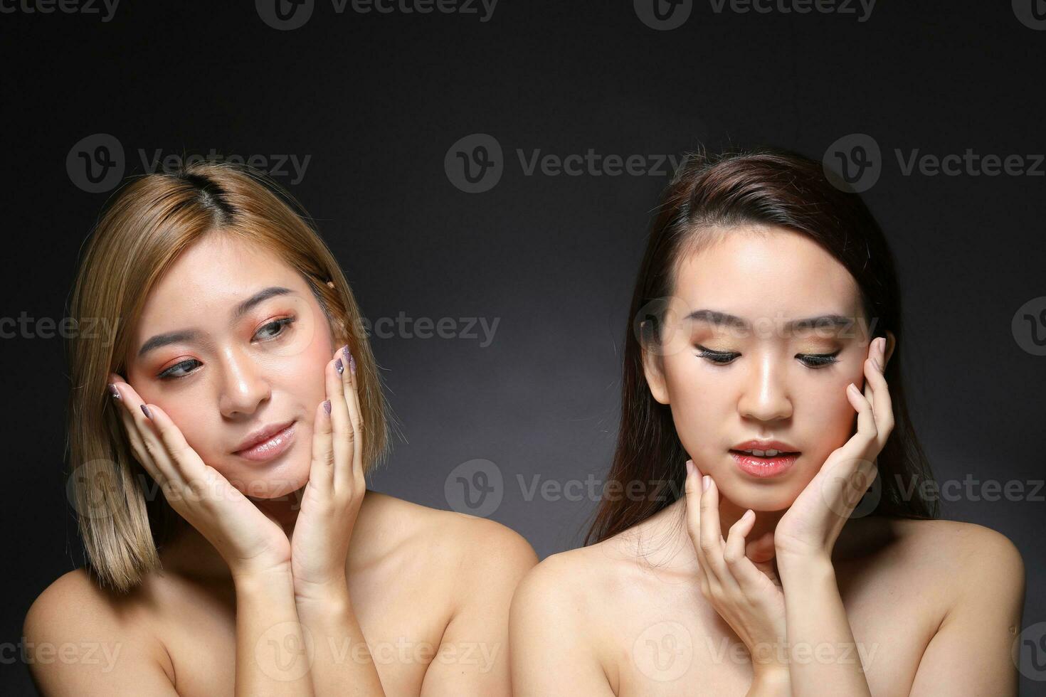 South east Asian beautiful young lady fashion makeup cosmetic photo