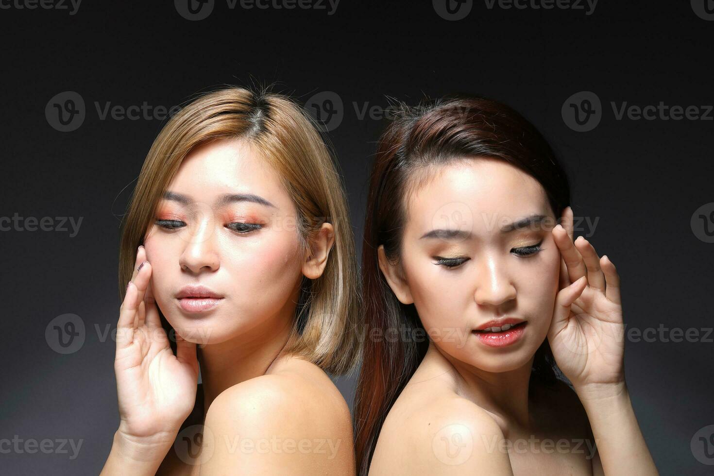 South east Asian beautiful young lady fashion makeup cosmetic photo