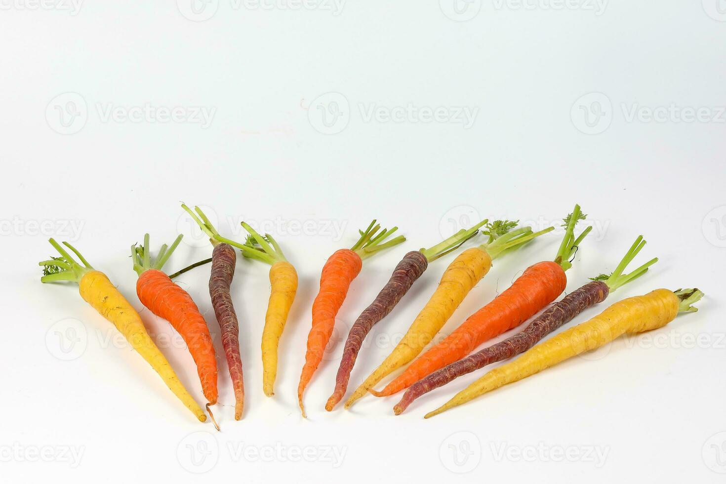 Colorful Rainbow Carrot photo