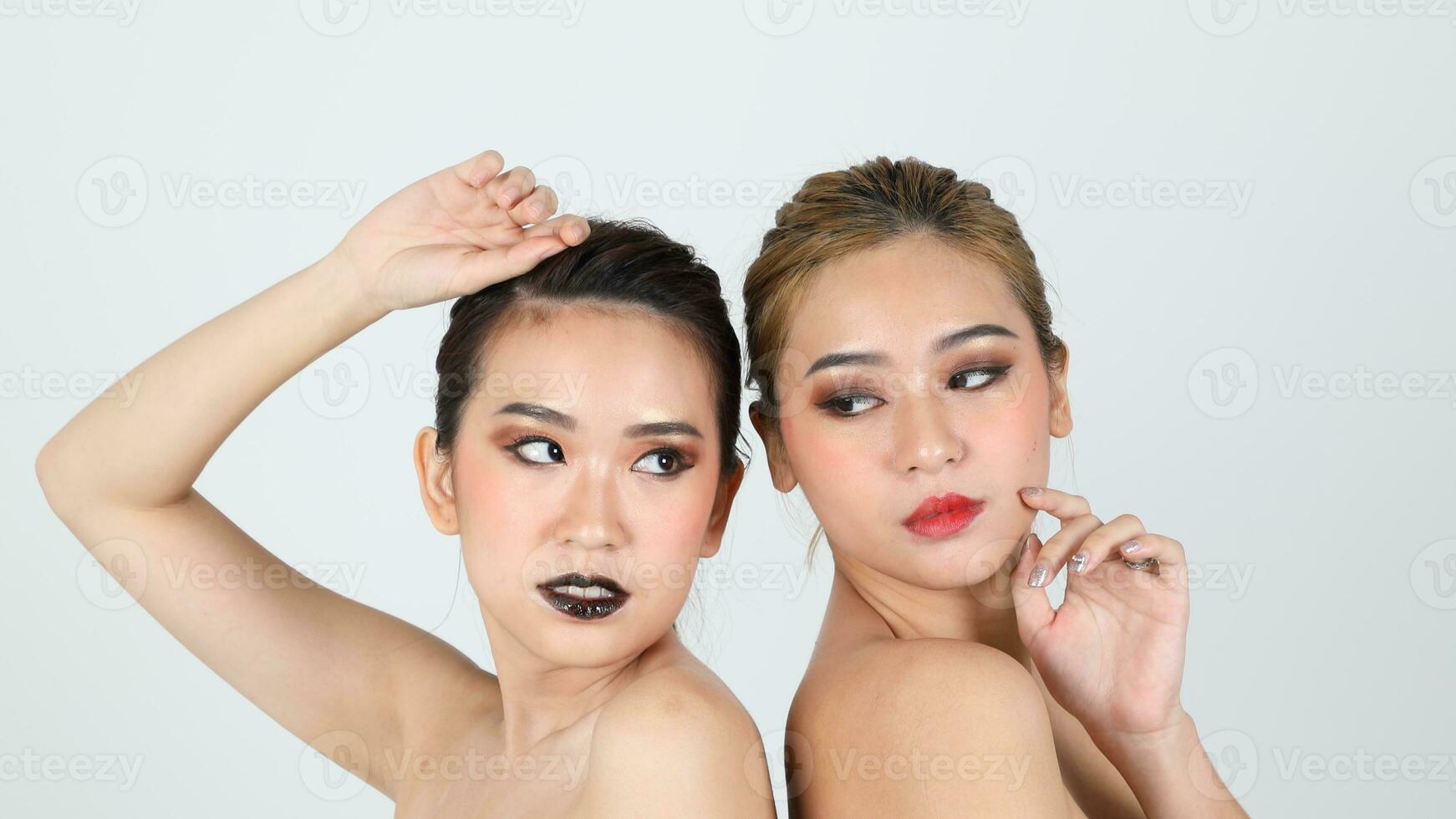 South east Asian beautiful young lady fashion makeup cosmetic photo