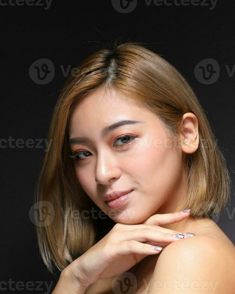 South east Asian beautiful young lady fashion makeup cosmetic photo