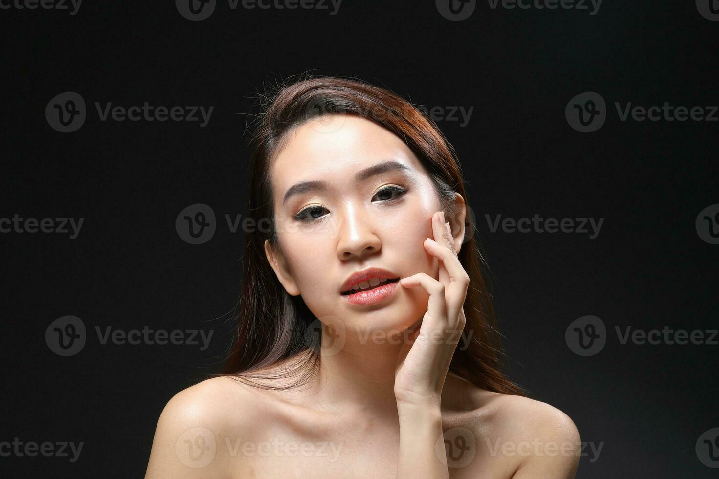 South east Asian beautiful young lady fashion makeup cosmetic photo