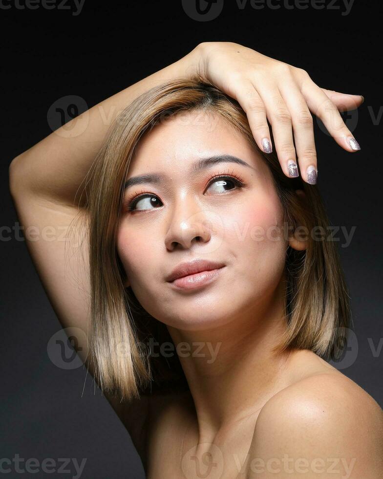 South east Asian beautiful young lady fashion makeup cosmetic photo