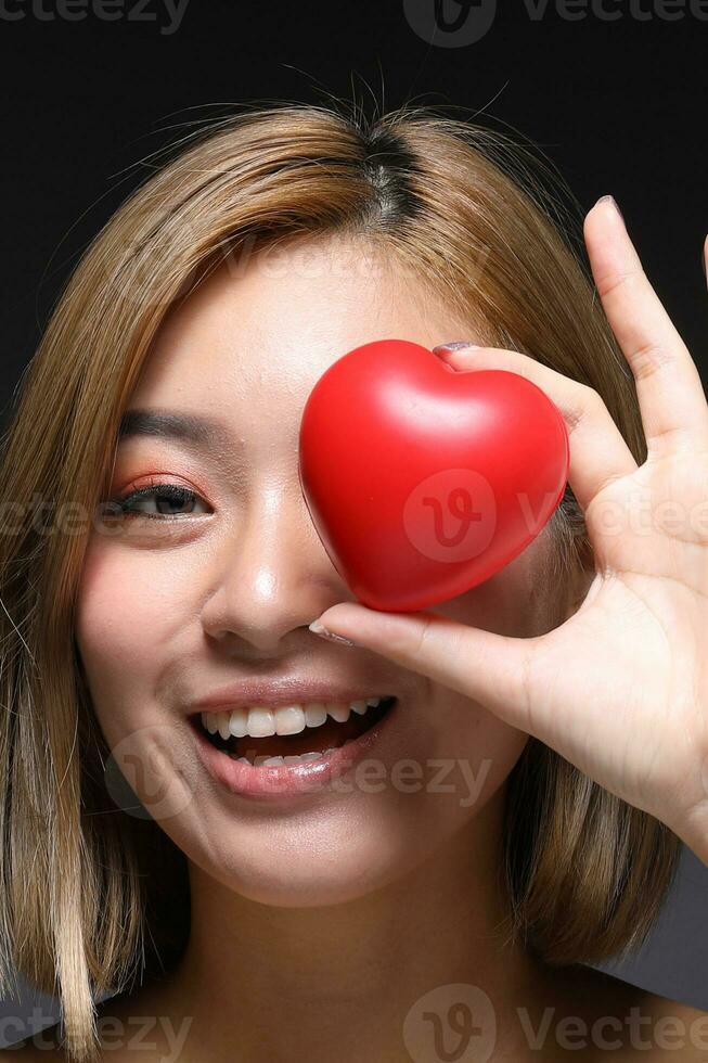 South east Asian beautiful young lady fashion makeup cosmetic photo