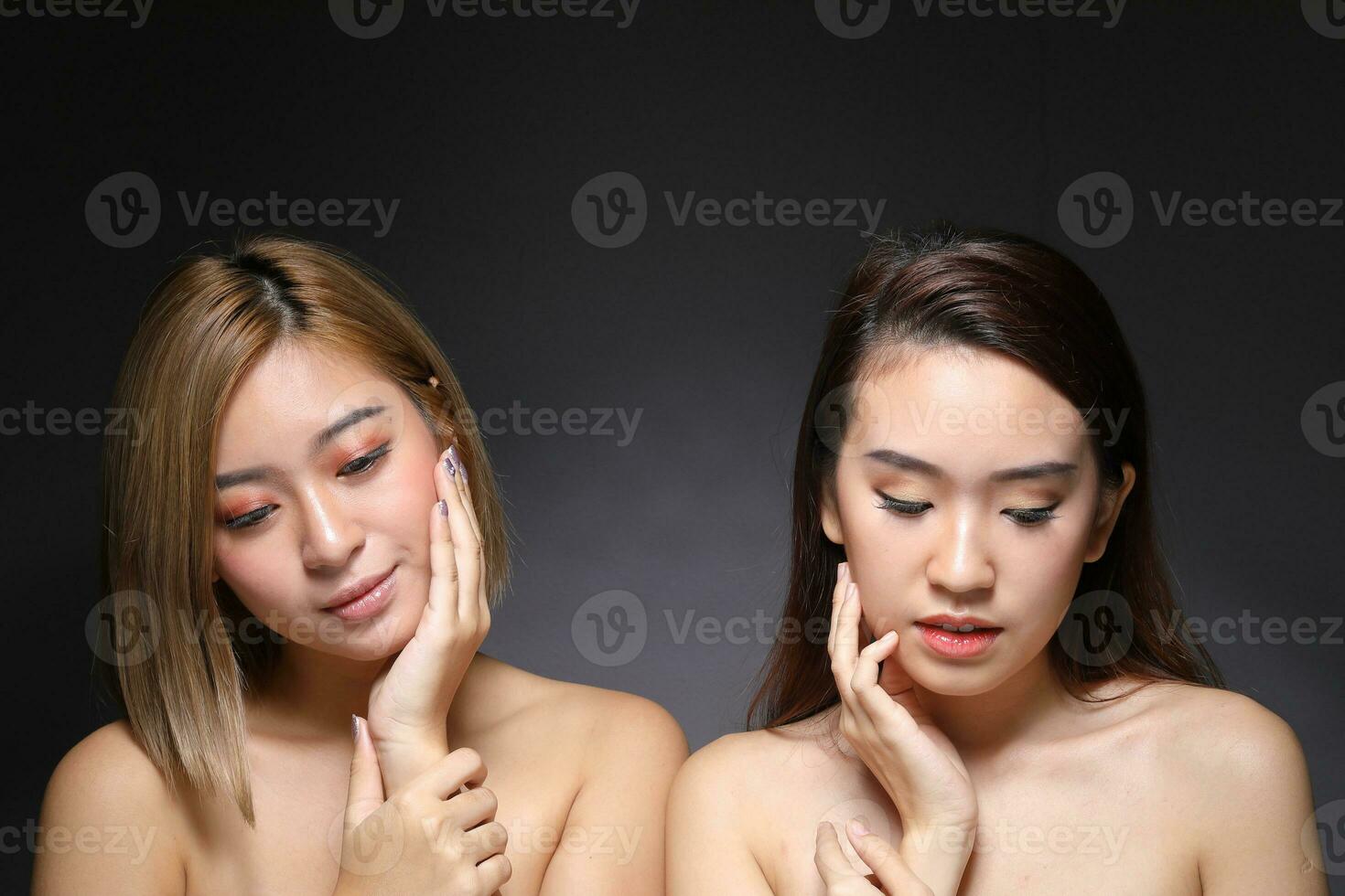 South east Asian beautiful young lady fashion makeup cosmetic photo