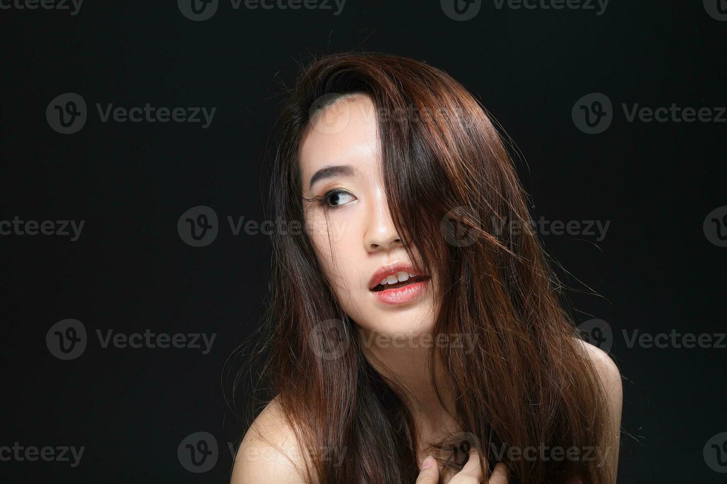 South east Asian beautiful young lady fashion makeup cosmetic photo