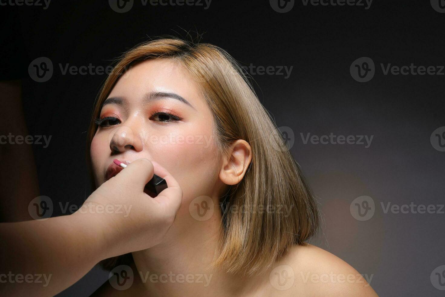 South east Asian beautiful young lady fashion makeup cosmetic photo