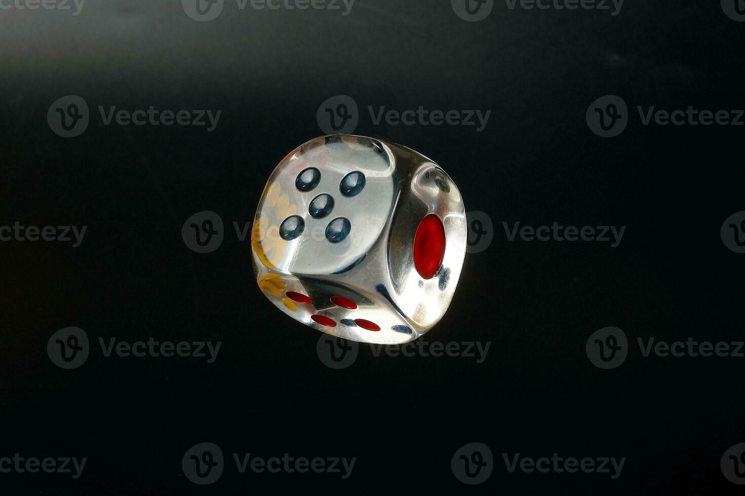 Colorful playing gaming dice photo