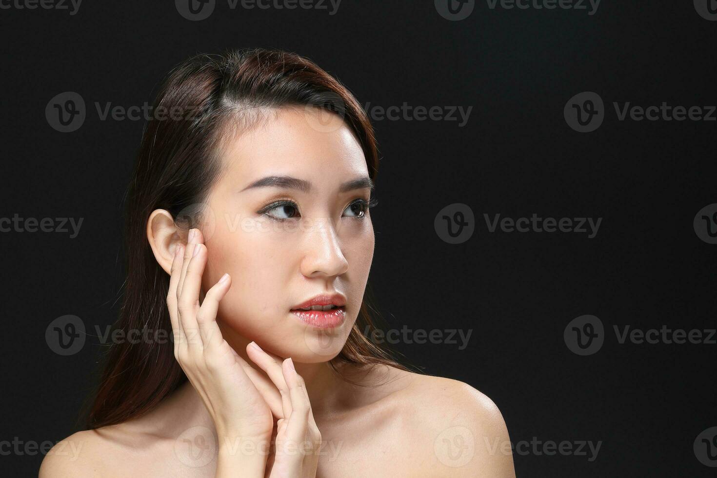 South east Asian beautiful young lady fashion makeup cosmetic photo