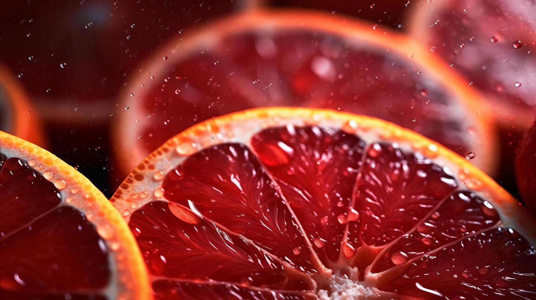 Red citrus Illustration photo