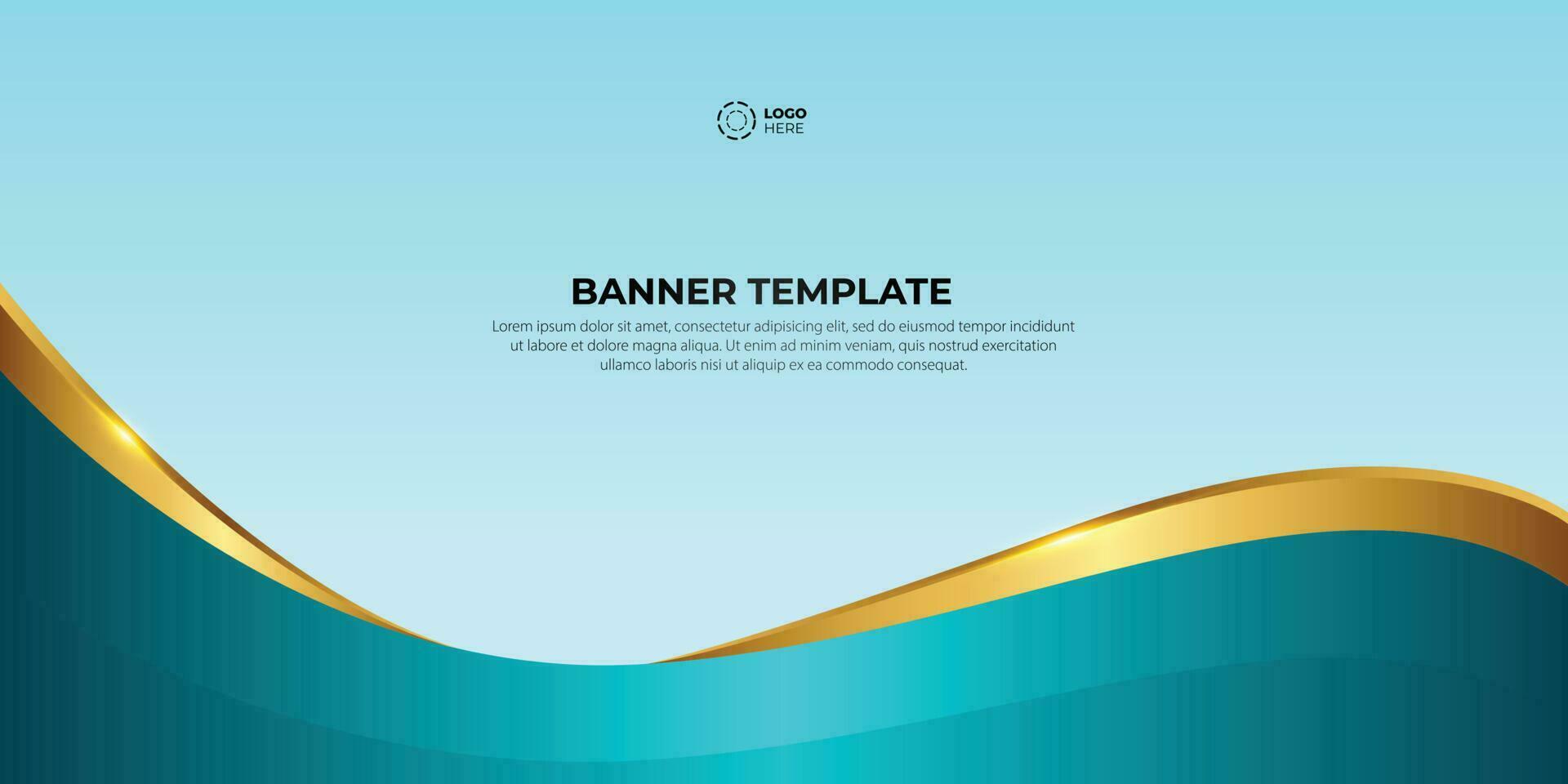 Gradient Design Modern Background Banner vector