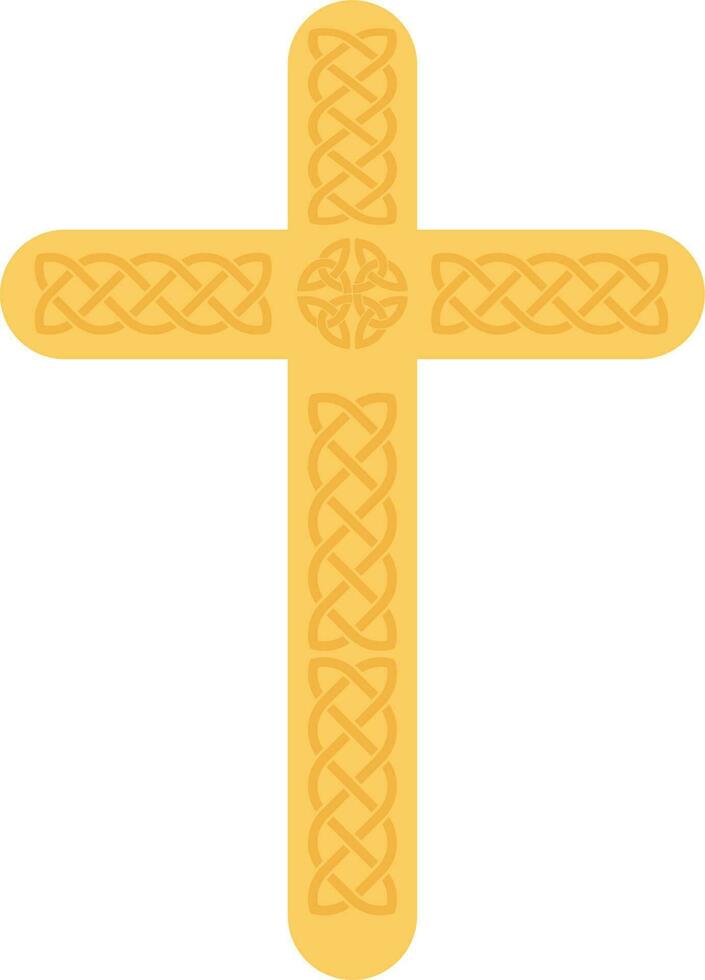 Christian Cross Icon vector