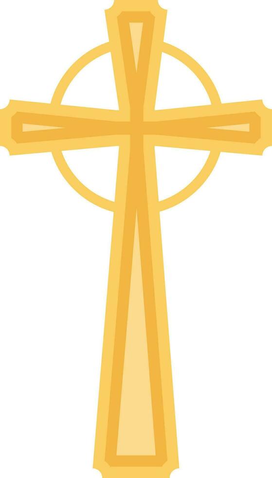 Christian Cross Icon vector