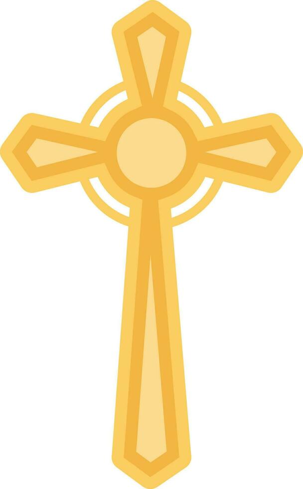 Christian Cross Icon vector