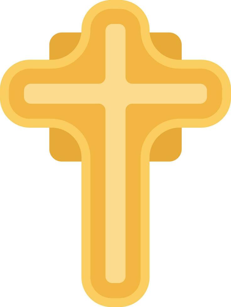 Christian Cross Icon vector