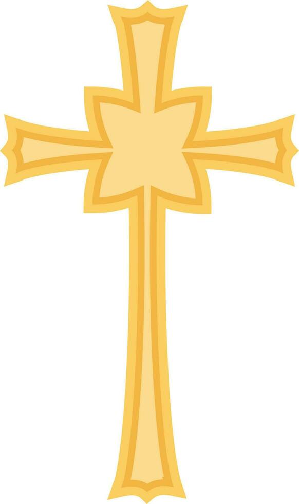 Christian Cross Icon vector