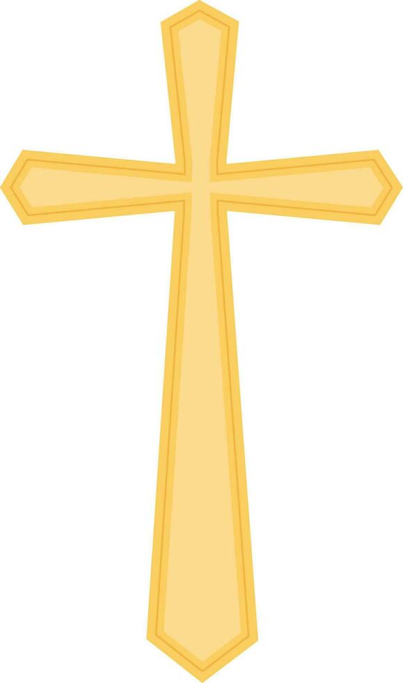 Christian Cross Icon vector