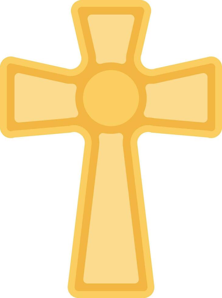 Christian Cross Icon vector