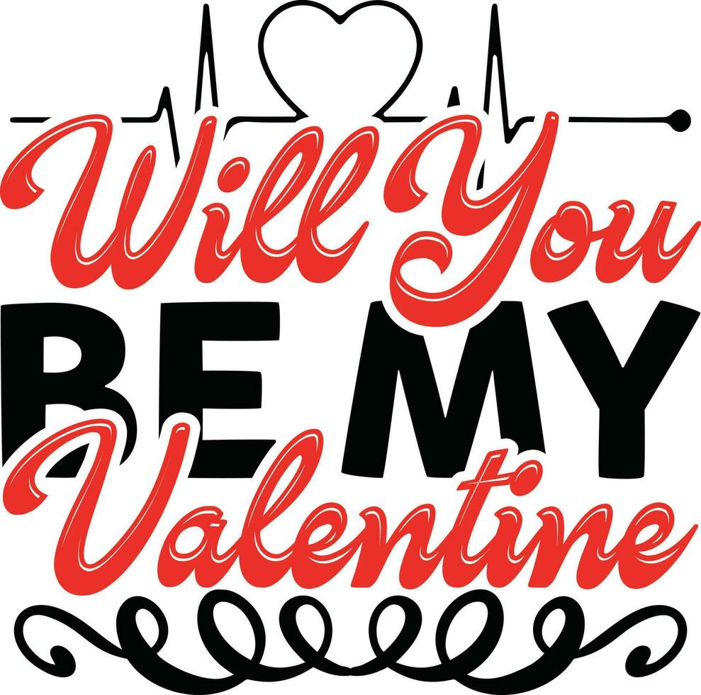 Valentine's day quotes vector design vol-1