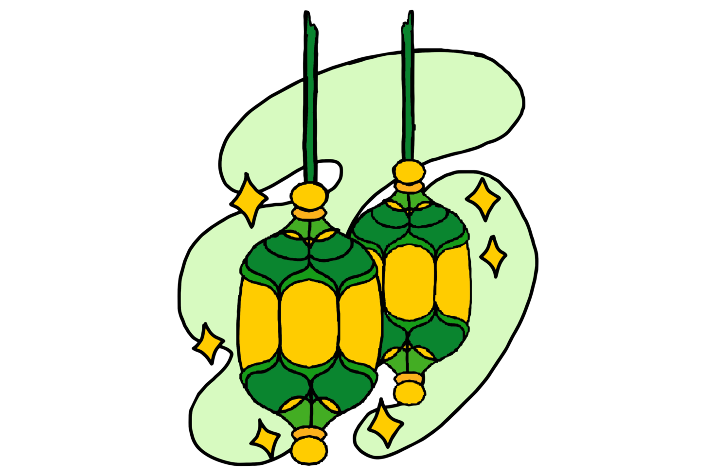Ramadhan Item Design - Ramadan Lantern png