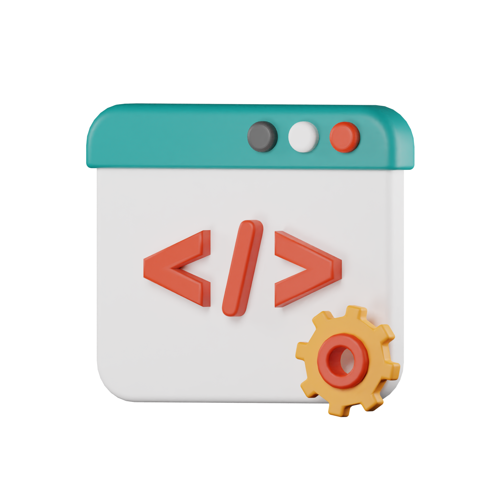 3d icon programming seo illustration concept icon render 24543865 PNG