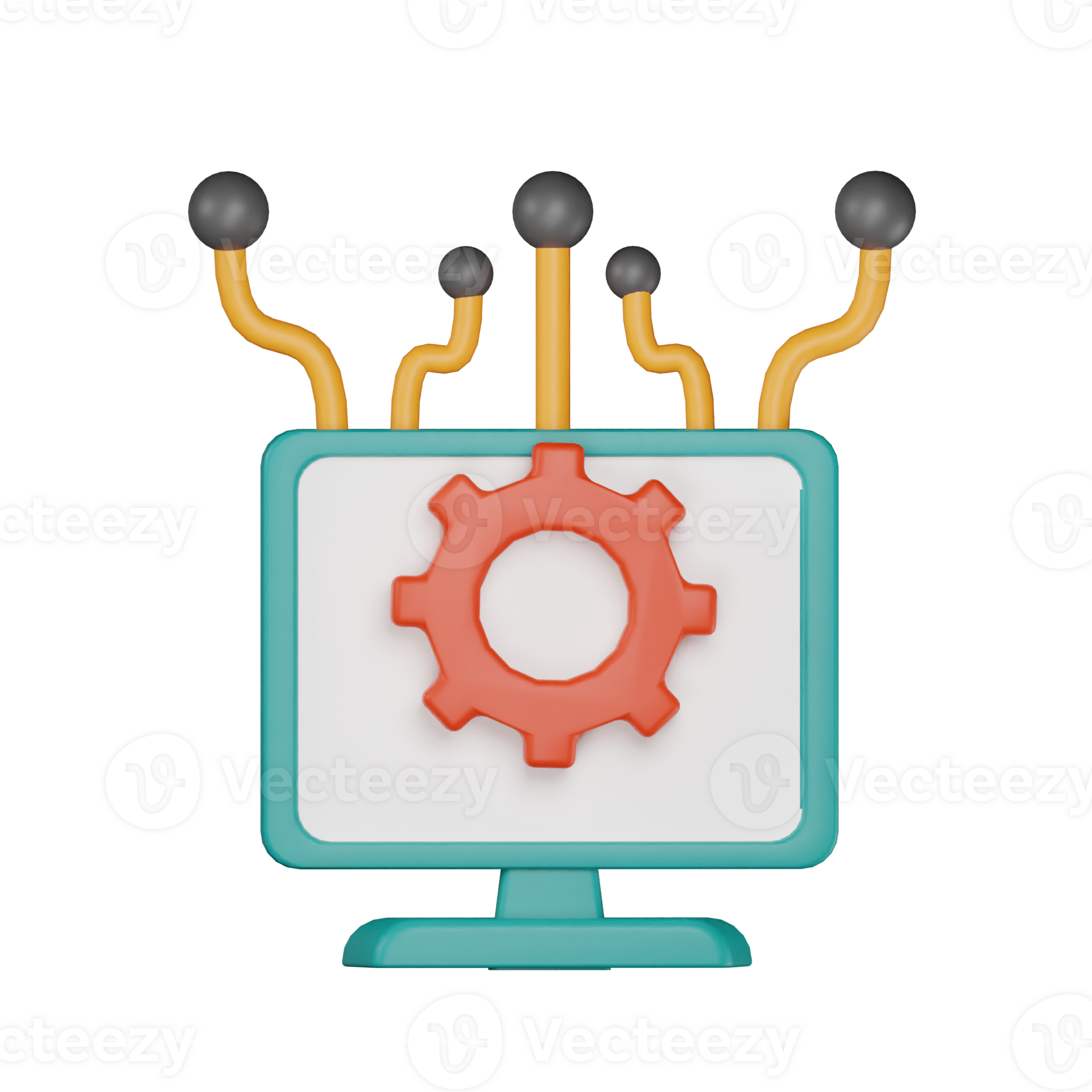 3d icon api interface seo illustration concept icon render 24543991 PNG