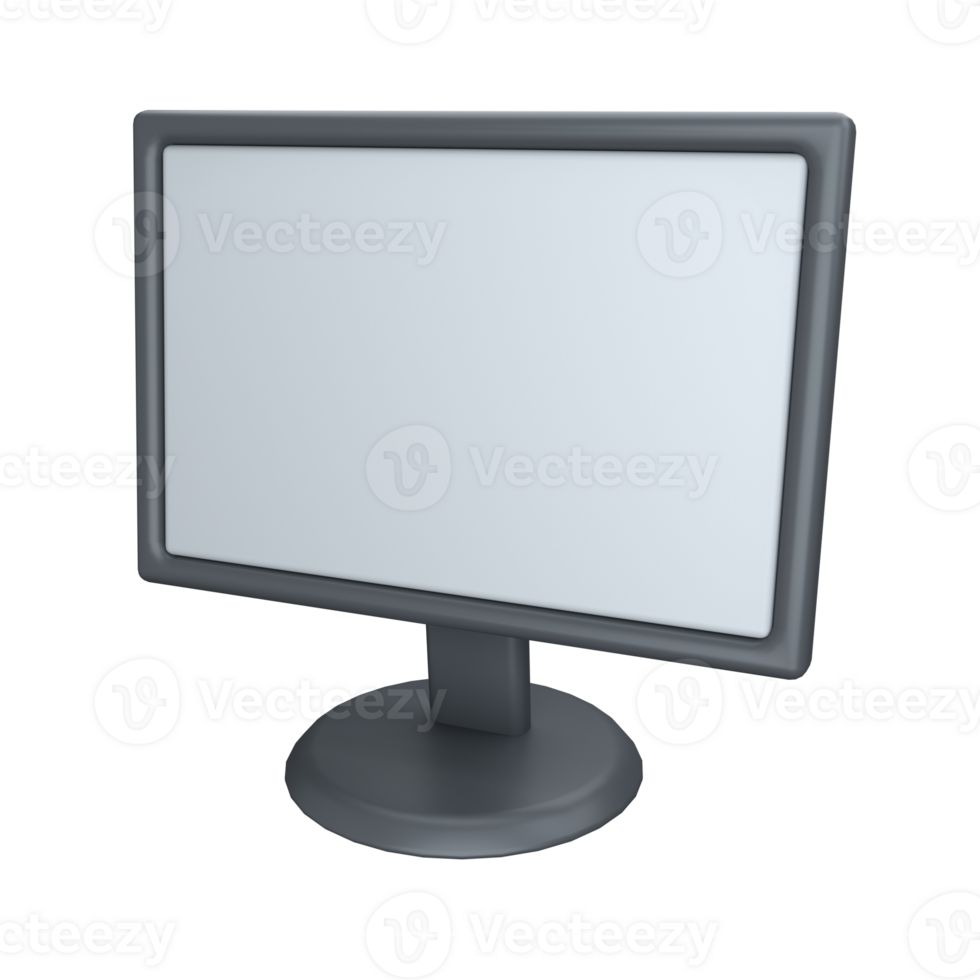 3D icon monitor png