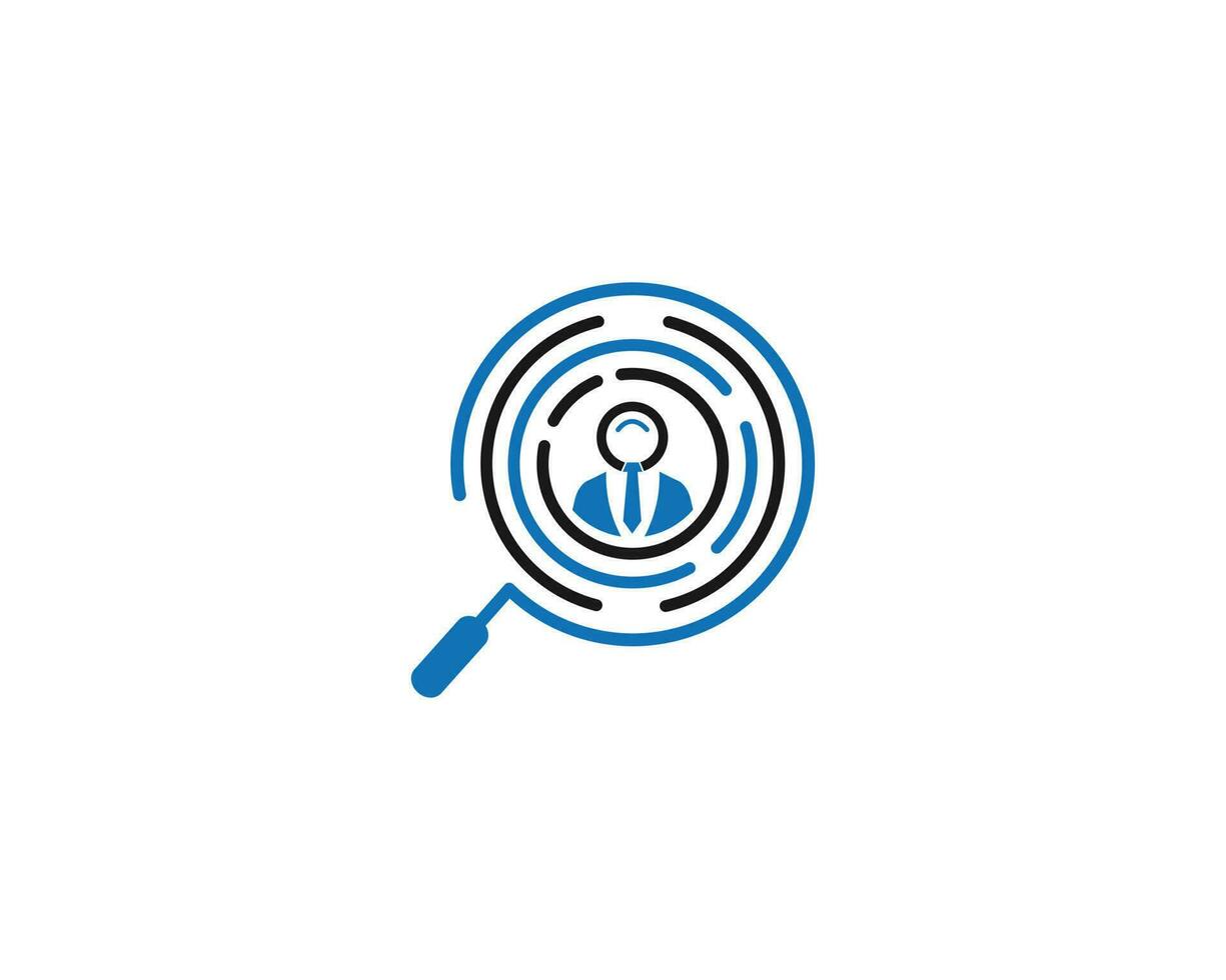 Job Finder Logo Design. Job Agency Logo Template concept Vector. 24544468 Vector Art at Vecteezy