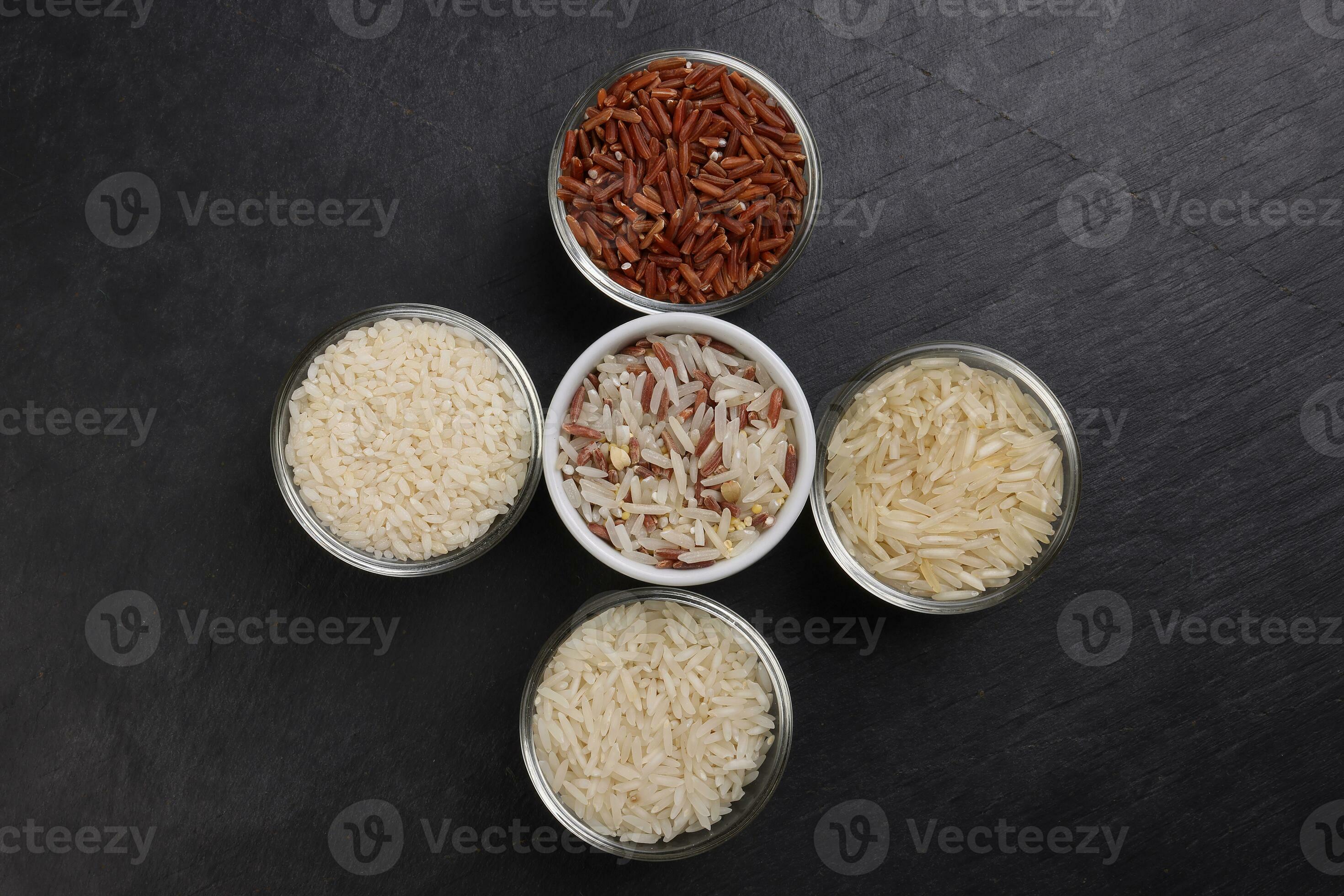 Long grain basmati medium grain jasmine short grain pilaf polau risotto
