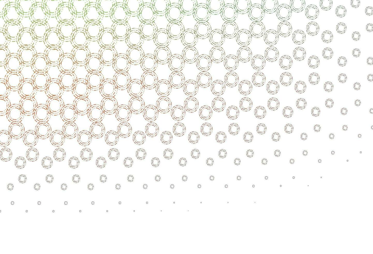 Light green, red vector texture with disks.