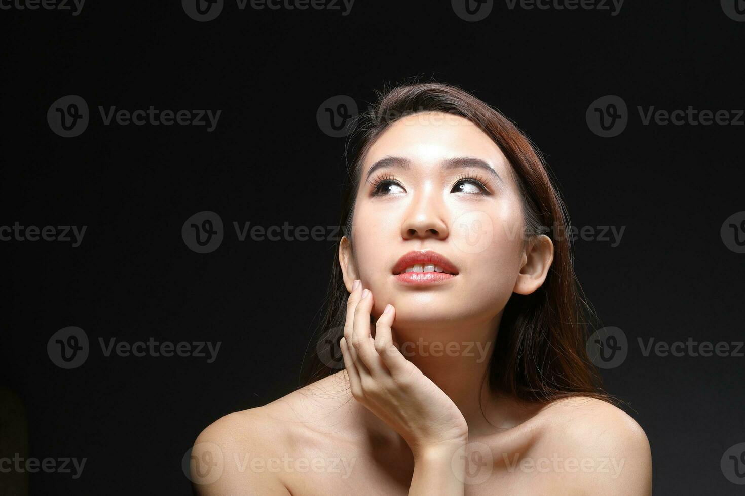 South east Asian beautiful young lady fashion makeup cosmetic photo