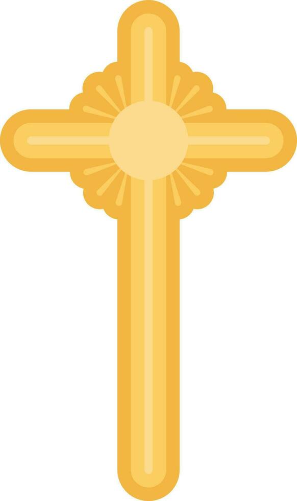 Christian Cross Icon vector