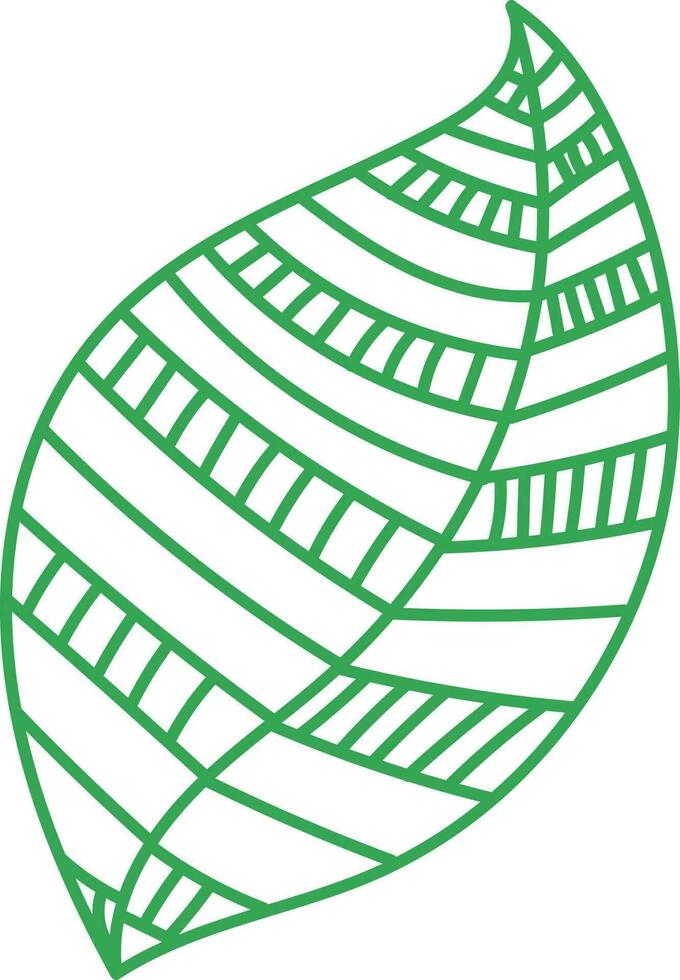 rústico orgánico hojas botánico bocetos ilustración planta Arte vector