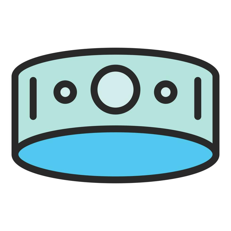 Training tracker icon vector flat