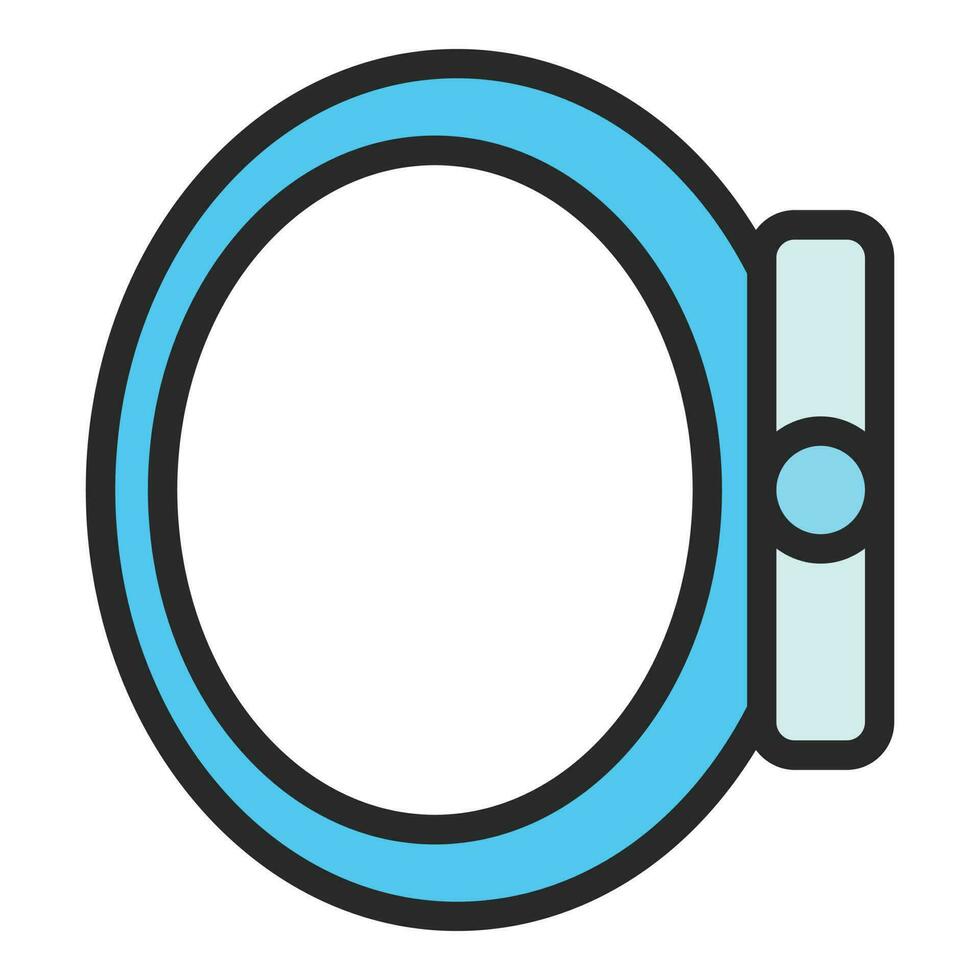 Health tracker icon vector flat