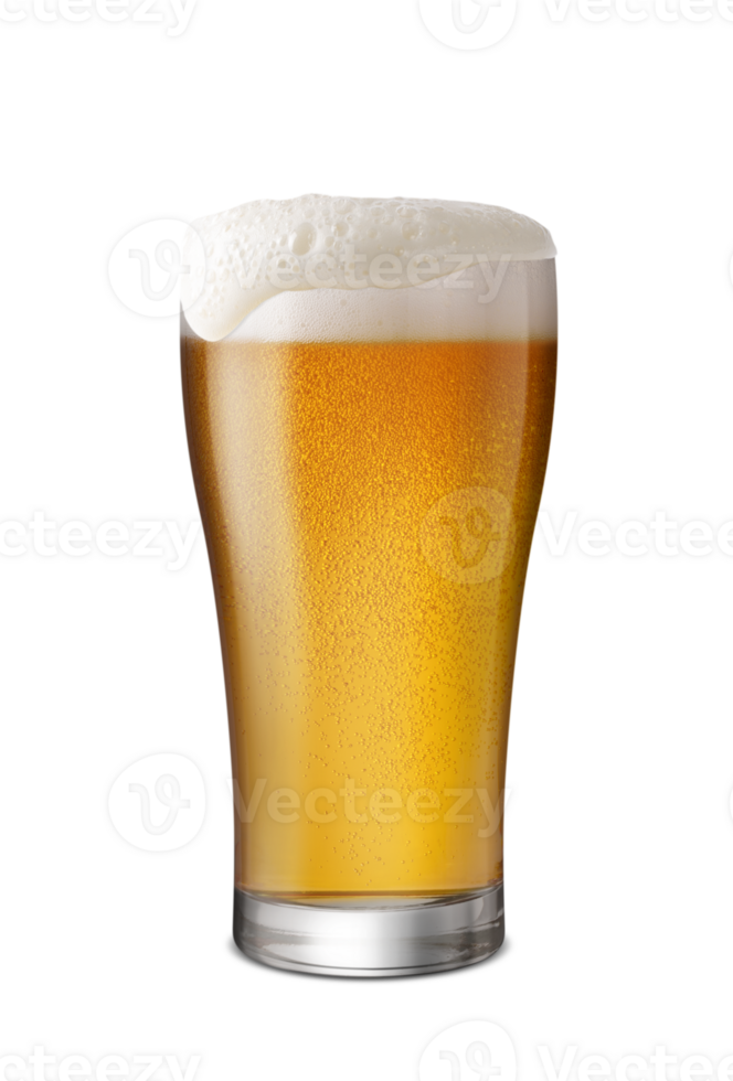 glas van bier transparant achtergrond PNG